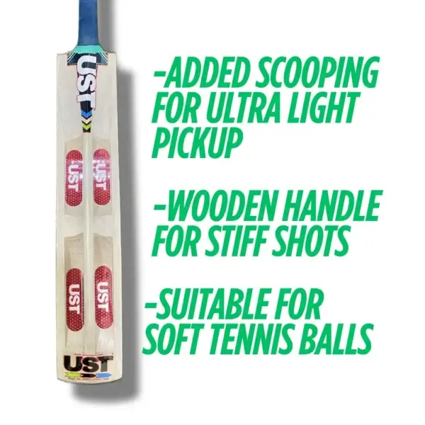 NEWBURY SCOOPED KASHMIR WILLOW TENNIS BAT - Image 3